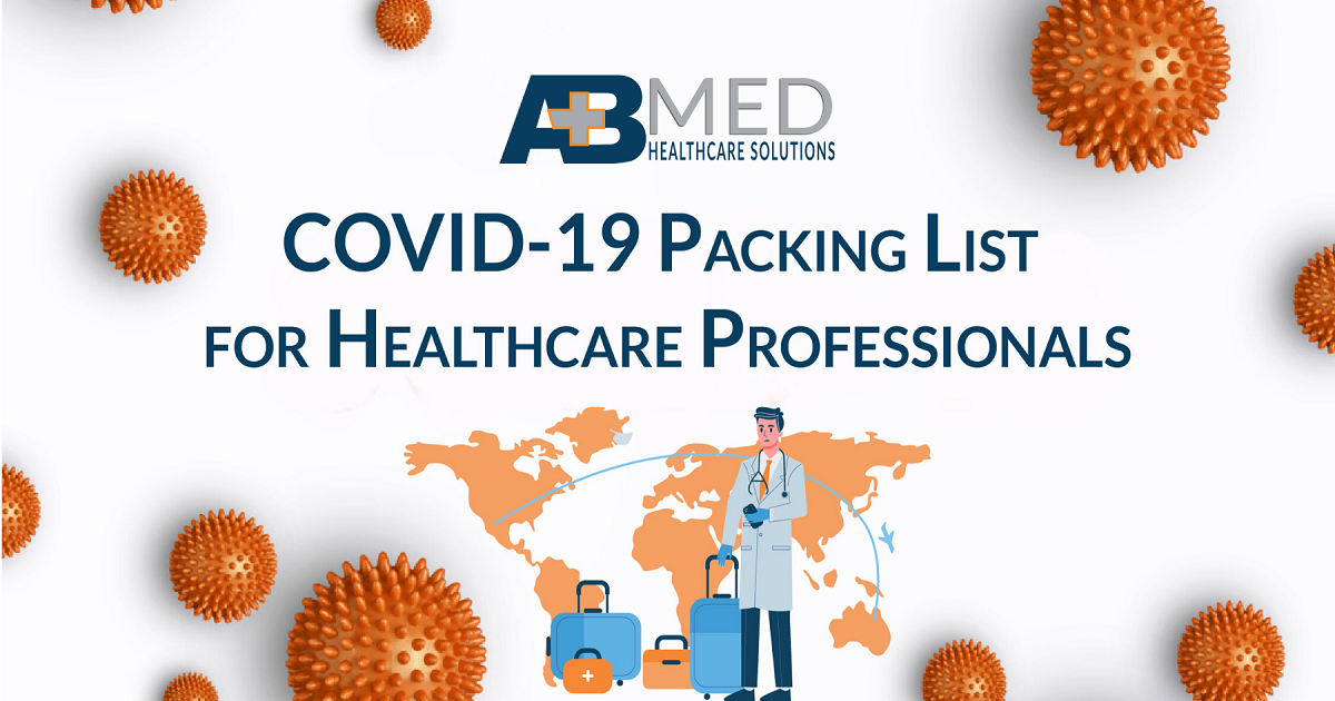 COVID-19 PACKING LIST FOR HEALTHCARE PROFESSIONALS